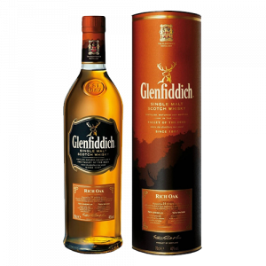 glenfiddich rich oak whisky 700ml